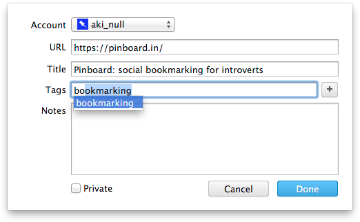 Add bookmark screenshot